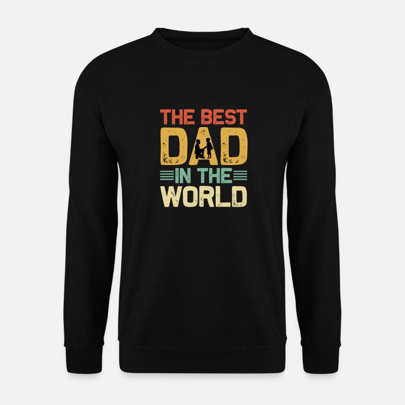 Bester Vater der Welt - Unisex Pullover - Schwarz