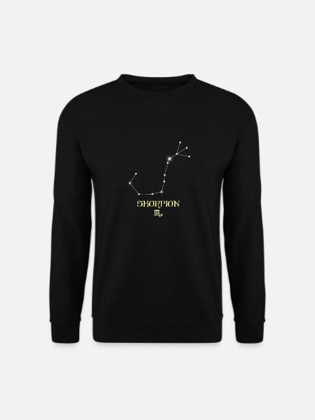 Skorpion Sternzeichen - Unisex Pullover - Schwarz