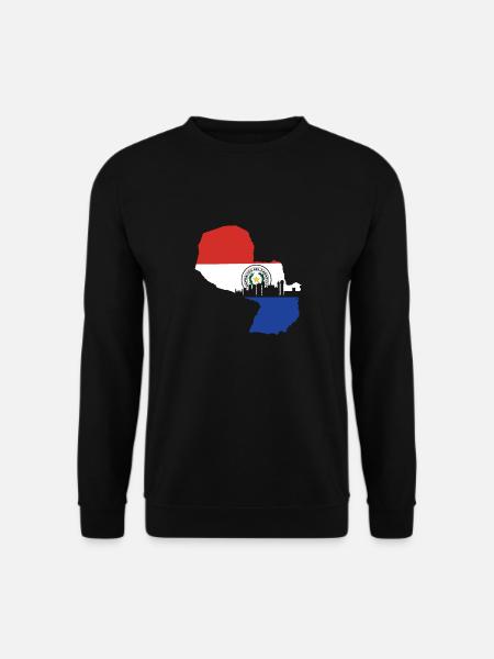 Paraguay Flag - Unisex Sweatshirt - black