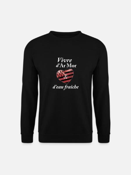 Bretagne - Sweat-shirt Unisexe - noir