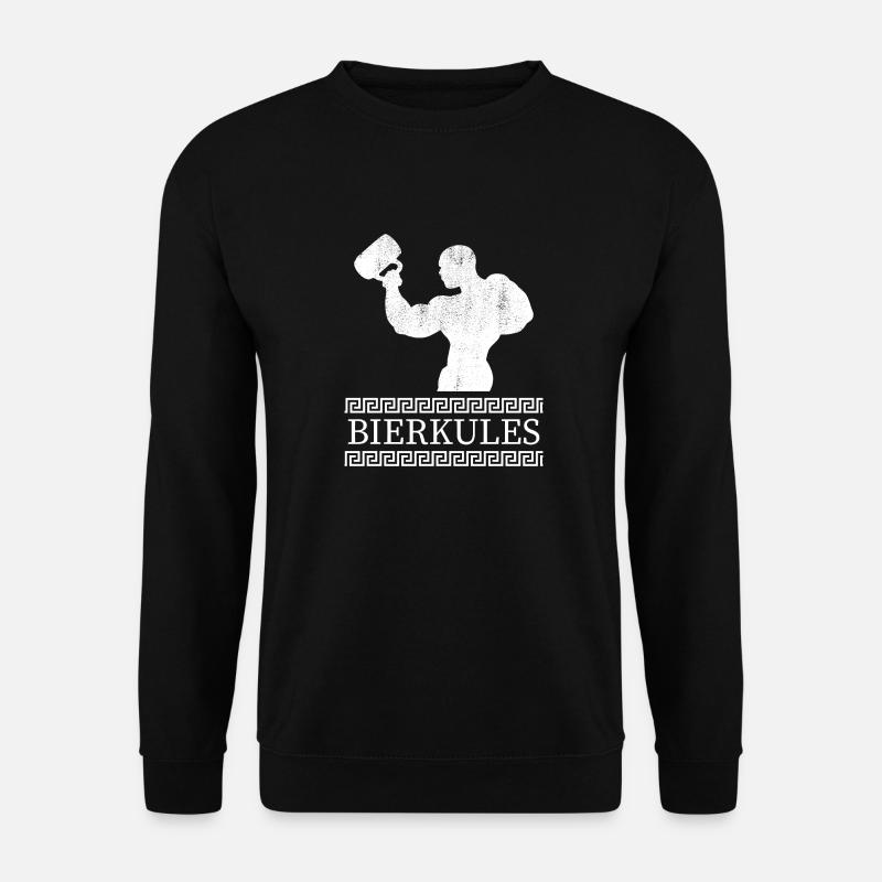 Herren Bierkules Biercules - Unisex Pullover - Schwarz