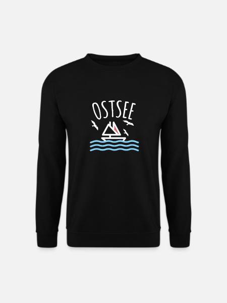 Ostsee - Unisex Pullover - Schwarz