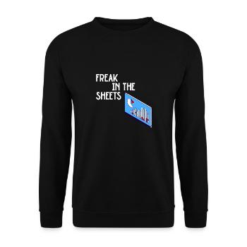 Freak In Den Laken Excel - Unisex Pullover - Schwarz - Vorne - Alina (178cm) & Michal (187cm)