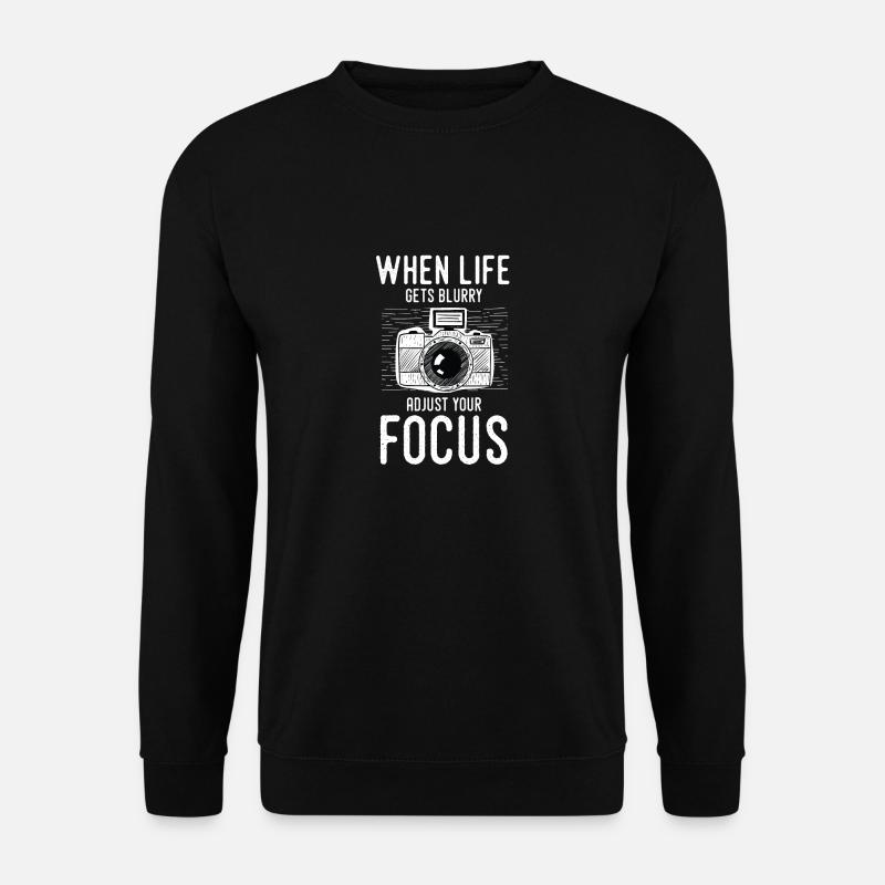 camera - Unisex Sweatshirt - black