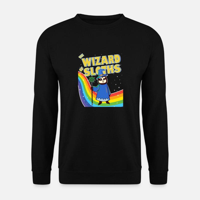 the wizard of sloths - Unisex Pullover - Schwarz