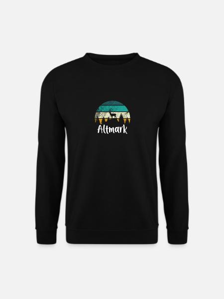 Altmark Sachsen-Anhalt Design Geschenk - Unisex Pullover - Schwarz