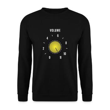 Tournez-le vers 11 - Volume 11 - Ampli guitare - Sweat-shirt Unisexe - noir - Devant - Alina (178cm) & Michal (187cm)