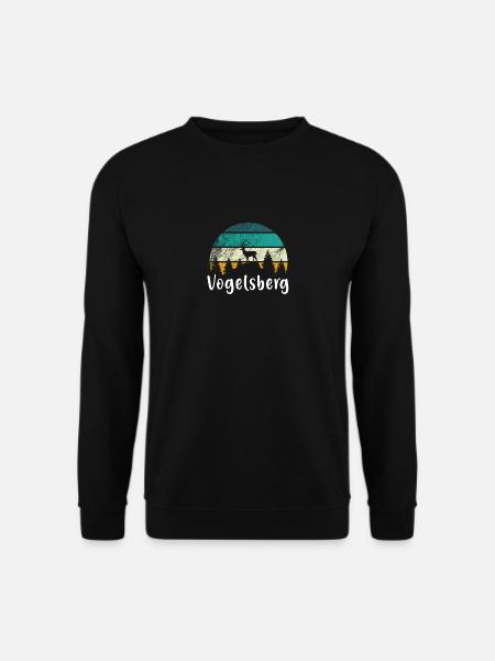 Vogelsberg Heimat Schotten Hoherrodskopf - Unisex Pullover - Schwarz
