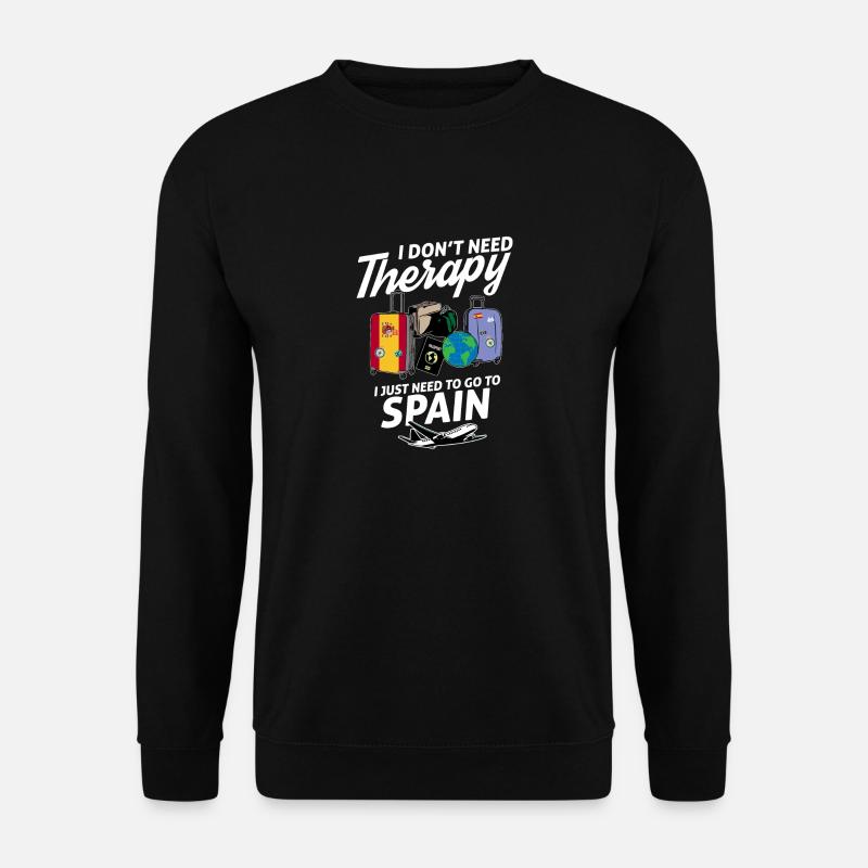 Spain flag I Spanish Souvenirs - Unisex Sweatshirt - black