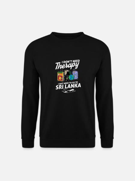 Sri Lanka flag I Sri Lanka Souvenirs - Unisex Sweatshirt - black