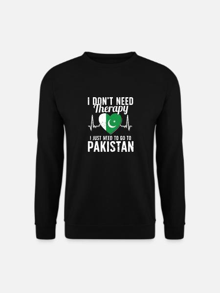 Pakistan flag I Pakistani Souvenirs - Unisex Sweatshirt - black
