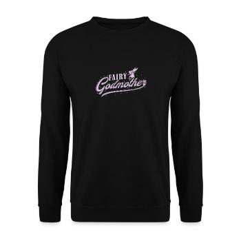 Fee Fairy Godmother - Unisex Pullover - Schwarz - Vorne - Alina (178cm) & Michal (187cm)