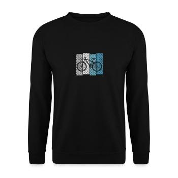 Downhill VTT VTT vélo - Sweat-shirt Unisexe - noir - Devant - Alina (178cm) & Michal (187cm)