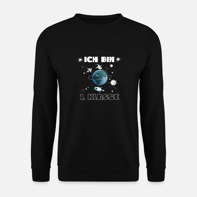 Bye Kindergarten Abschied 1. Klasse Jungs outfit - Unisex Pullover - Schwarz