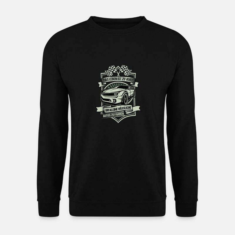 Auto Sportwagen - Unisex Pullover - Schwarz