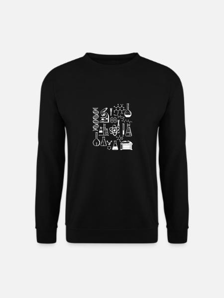 Chemist teacher gift chemistry science - Unisex Sweatshirt - black