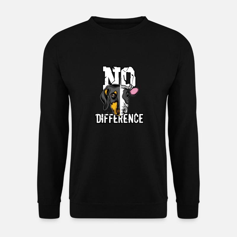 Tierschutz Vegan - Unisex Pullover - Schwarz