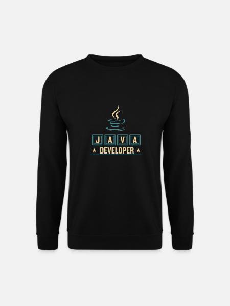 Café Java Developer Coffee - Sweat-shirt Unisexe - noir