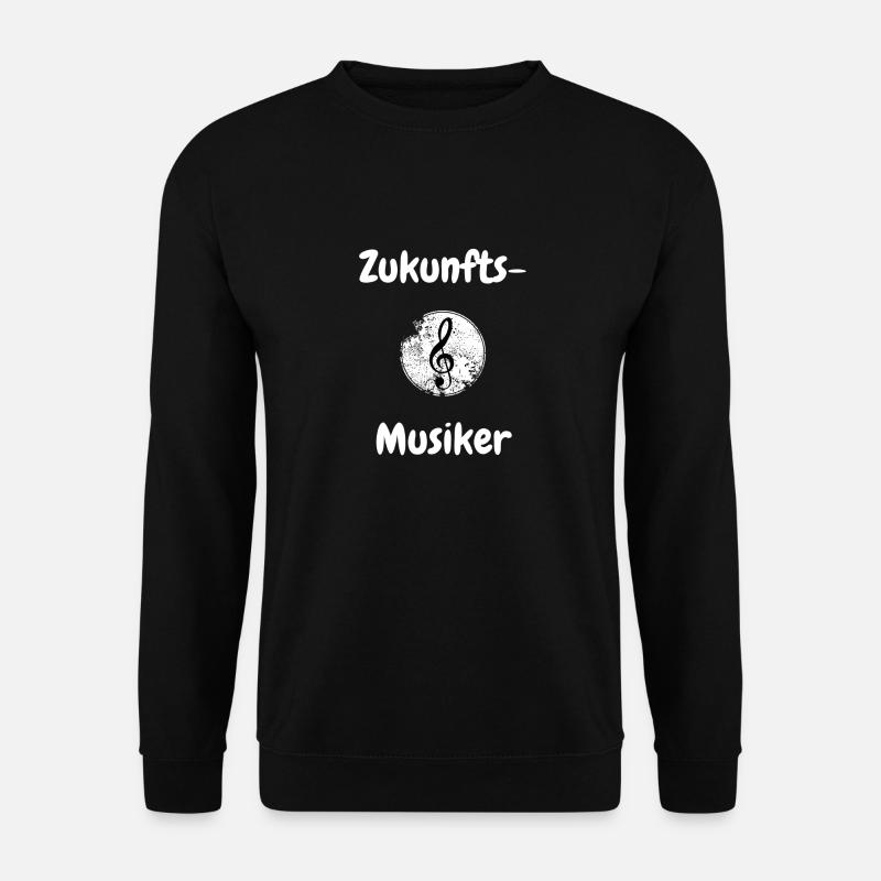 Zukunftsmusiker - Unisex Pullover - Schwarz