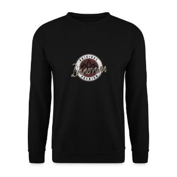 Zimmerer Zimmermann Premium Vintage Style Used - Unisex Pullover - Schwarz - Vorne - Alina (178cm) & Michal (187cm)