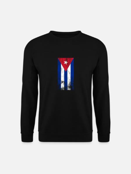 Cuba drapeau Cuba libère Cuba cuban - Sweat-shirt Unisexe - noir