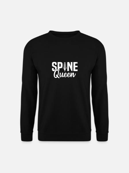 Spine Queen Chiropractor Chiropractic - Unisex Sweatshirt - black