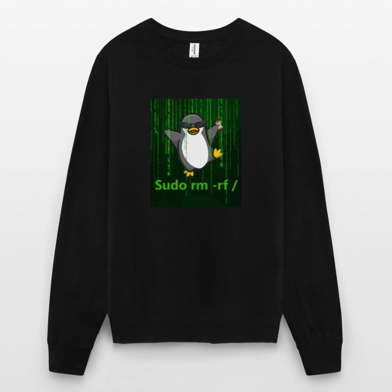 Penguin Linux Sudo Unisex Sweatshirt