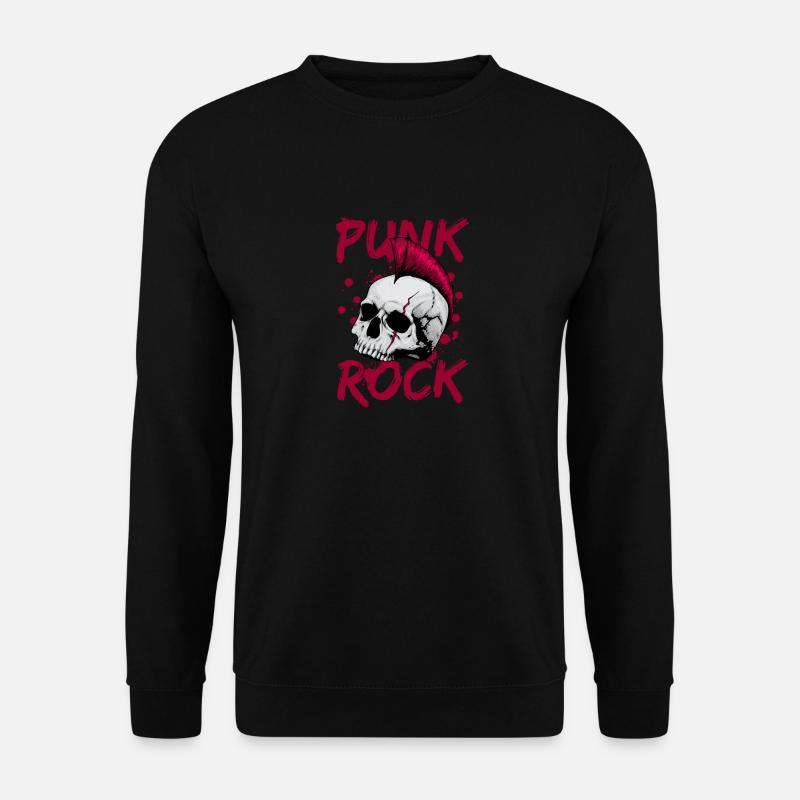 Punk Rock - Unisex Pullover - Schwarz