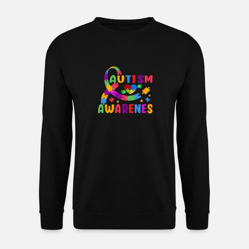 Autismus Bewusstsein - Unisex Pullover - Schwarz