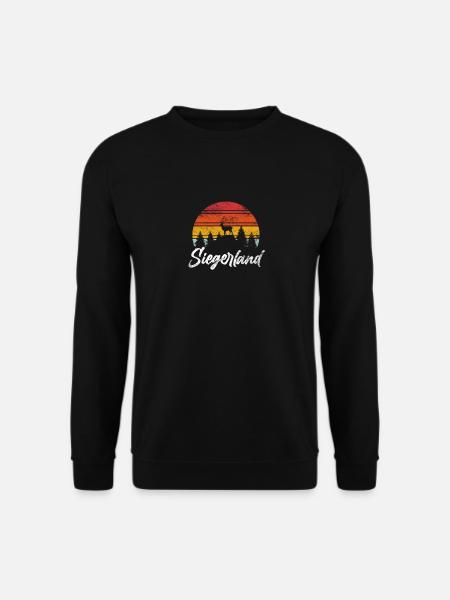 Siegerland Siegen Heimat - Unisex Pullover - Schwarz