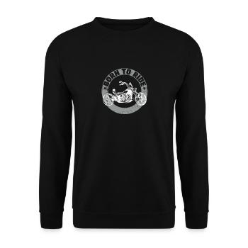 Triker Trike Moto Triketour Tricycles Motorsport - Sweat-shirt Unisexe - noir - Devant - Alina (178cm) & Michal (187cm)