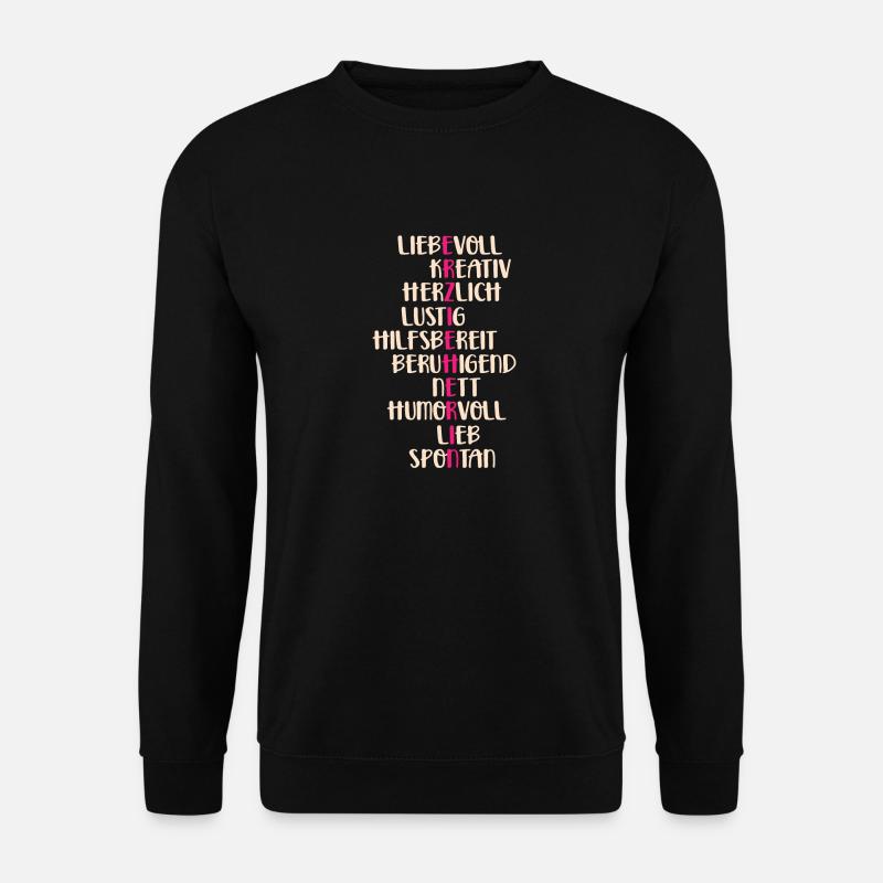Erzieherin Beruf - Unisex Pullover - Schwarz