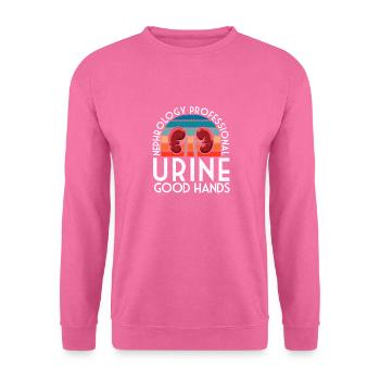Nephrology Urology Professional Funny Urine Good H - Unisex Pullover - Pink - Vorne