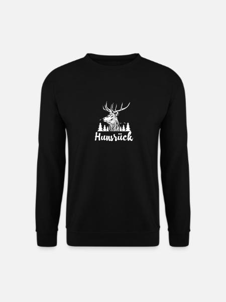 Hunsrück Diebische Bergvolk Hunsrücker Heimat - Unisex Pullover - Schwarz