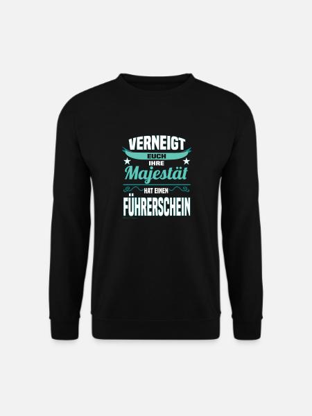 Glückwunsch zur bestandenen Prüfung lustiges - Unisex Pullover - Schwarz