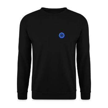 Kubernetes Für ITler Computer Nerd Geschenk - Unisex Pullover - Schwarz - Vorne - Alina (178cm) & Michal (187cm)