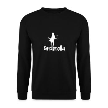 Ginderella Gin Team JGA Jungesellin Team Party - Sweat-shirt Unisexe - noir - Devant - Alina (178cm) & Michal (187cm)