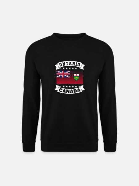 Ontario Flag - Unisex Sweatshirt - black