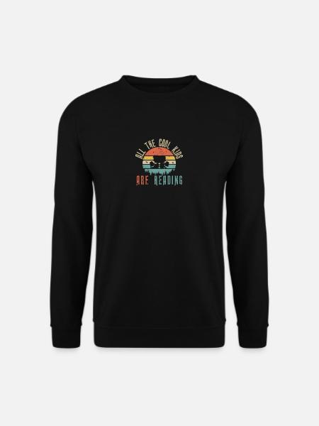 Lesen All die coolen Kinder lesen liebt es zu lesen - Unisex Pullover - Schwarz