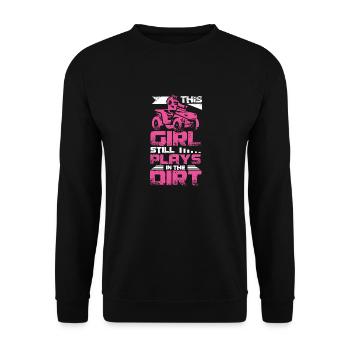 ATV Quad Girl - Sweat-shirt Unisexe - noir - Devant - Alina (178cm) & Michal (187cm)