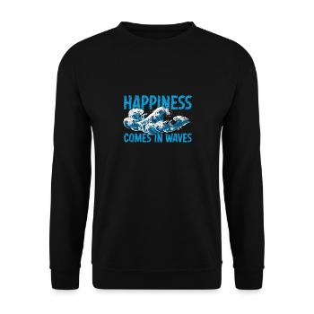 Kite Kiteboarding Kitesurfer cadeau - Sweat-shirt Unisexe - noir - Devant - Alina (178cm) & Michal (187cm)