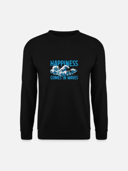 Kite Kiteboarding Kitesurfer Geschenk - Unisex Pullover - Schwarz
