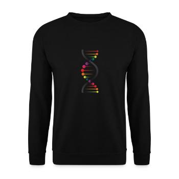 Gay Pride - Unisex Pullover - Schwarz - Vorne - Alina (178cm) & Michal (187cm)