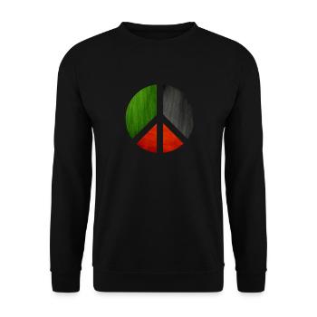 Palestine Peace Fun Cadeau - Sweat-shirt Unisexe - noir - Devant - Alina (178cm) & Michal (187cm)