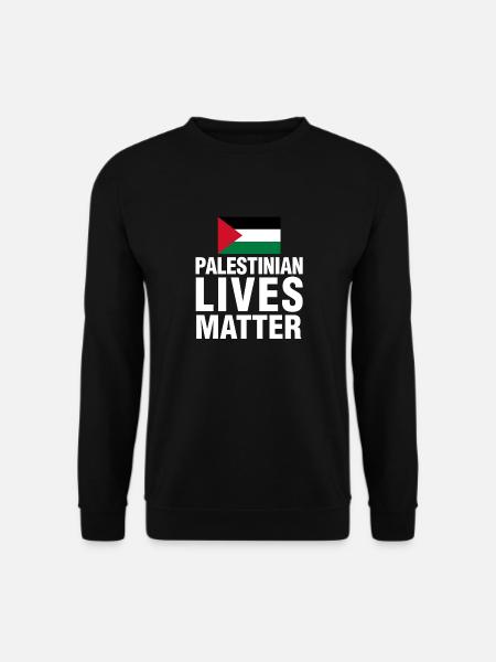 Palästinensische Leben sind wichtig Lustiges Geschenk - Unisex Pullover - Schwarz