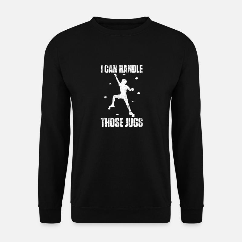 Ich kann mit diesen Krügen umgehen - Unisex Pullover - Schwarz