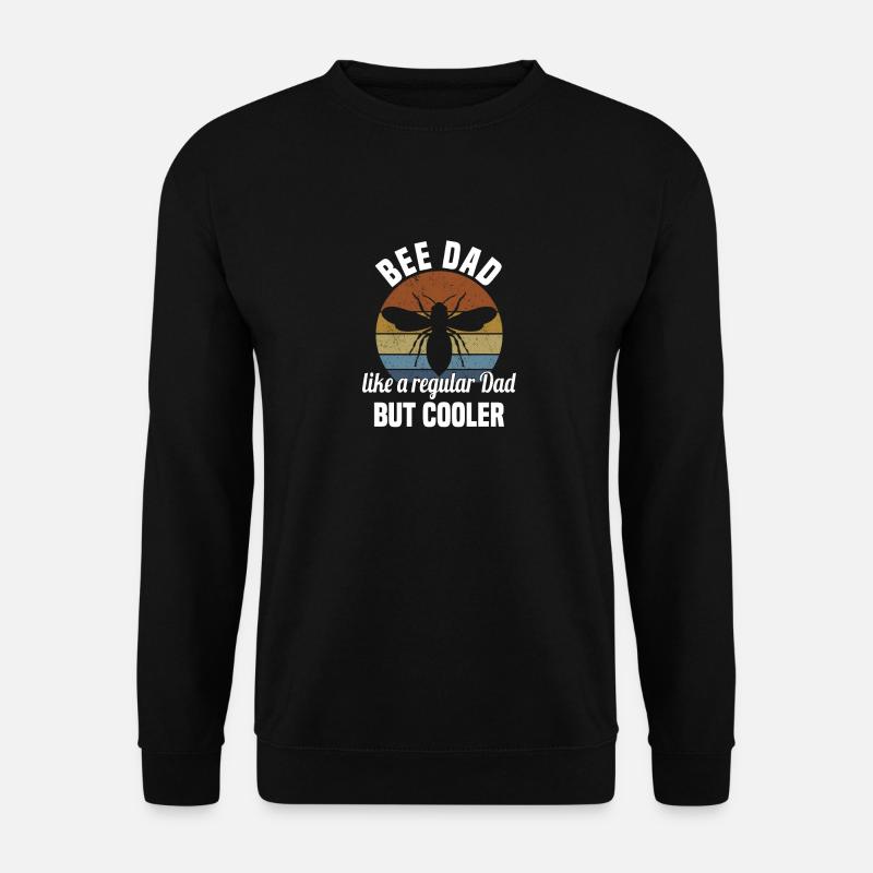 Imker Bienenzucht Honigbienenenstock Papa - Unisex Pullover - Schwarz