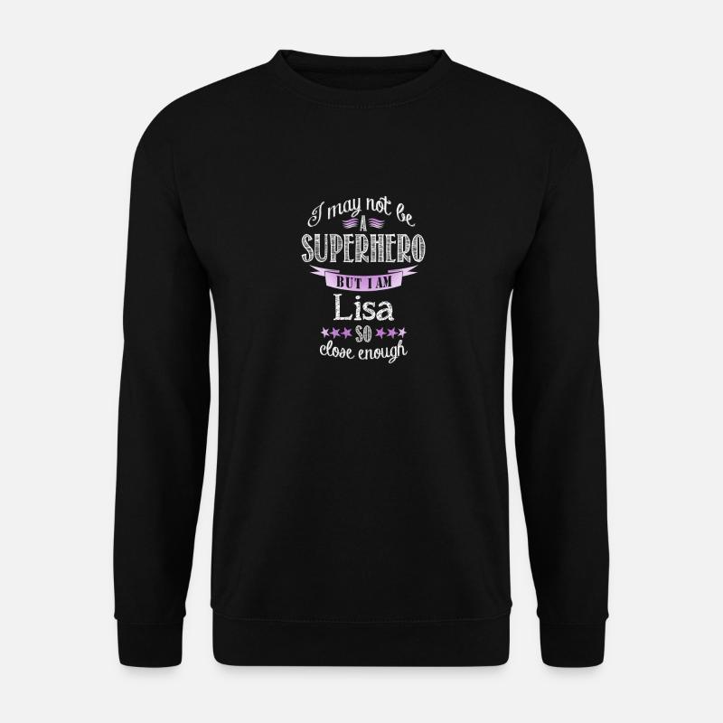 lisa - Unisex Pullover - Schwarz