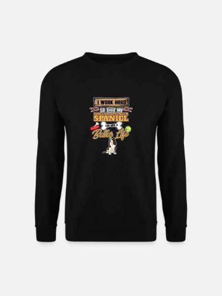Funny Deutsch Springer Spaniel Lover I Dog Lover I - Unisex Sweatshirt - black