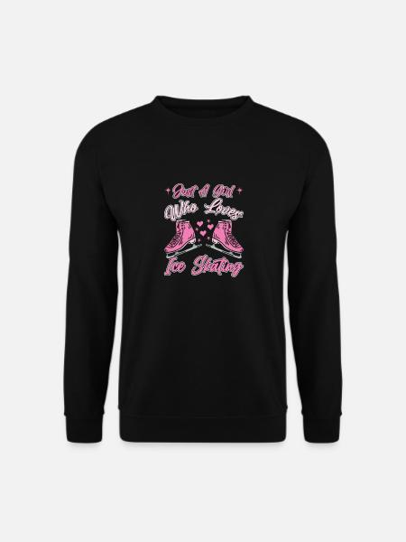 Patin à glace - Sweat-shirt Unisexe - noir